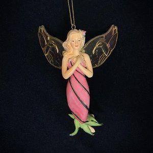 “Hummingbird’s Sweet Song” On Wings Of Light Heirloom Ornament Collection Fairy